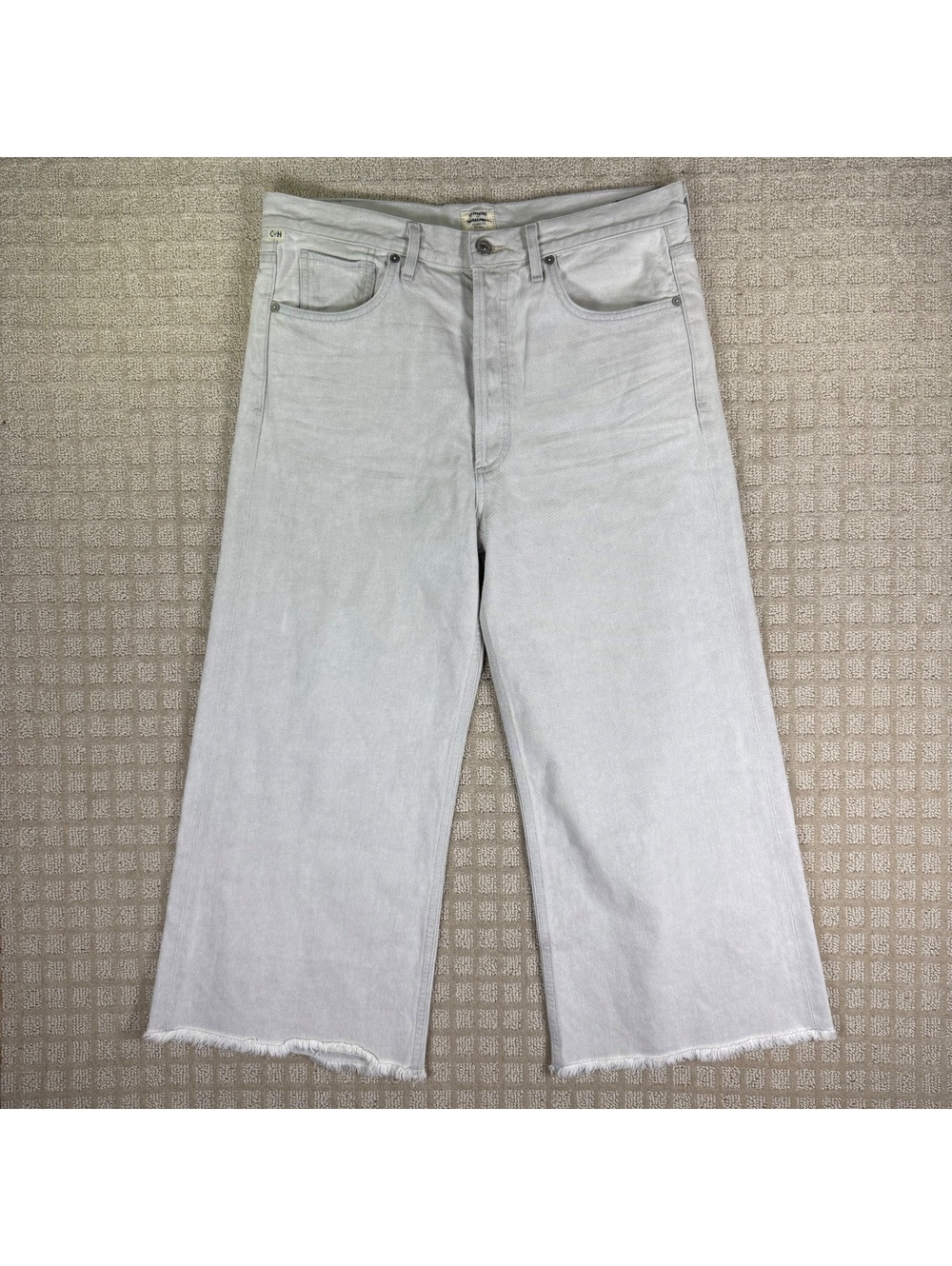Citizens Of Humanity Emma High Rise Wide Leg Crop Jeans 31
